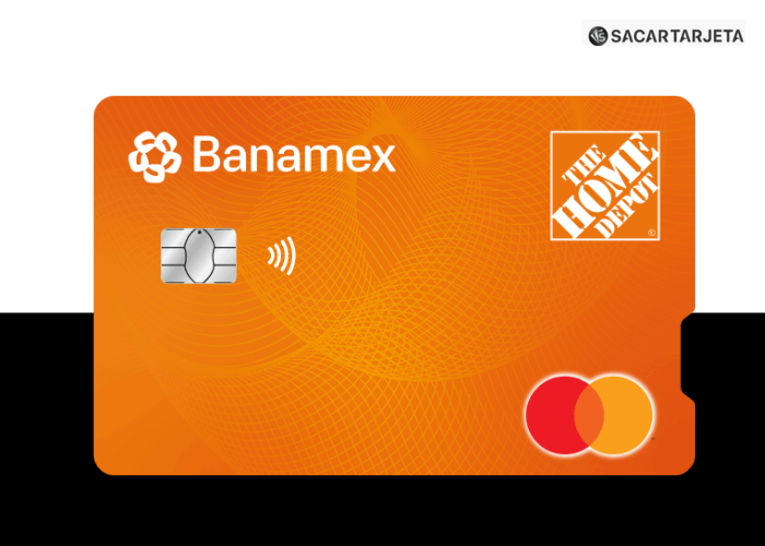 Tarjeta de Crédito Home Depot Citibanamex | Sacar Tarjeta de Credito